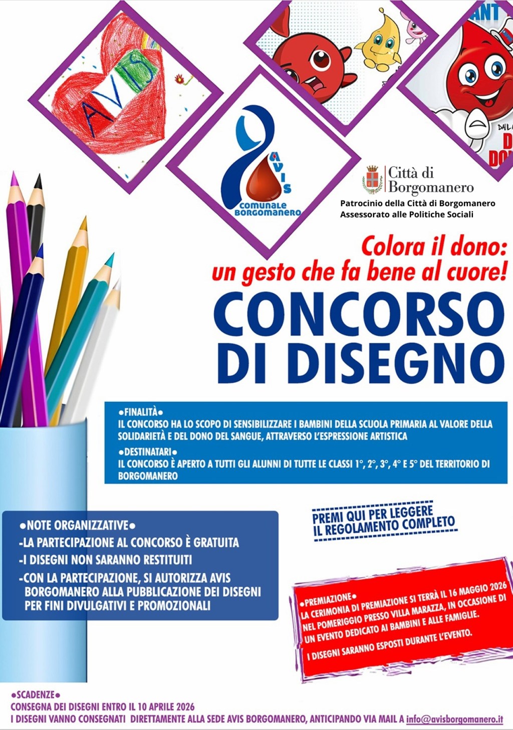 Spazio alla creatività: arriva il contest “Colora il dono”